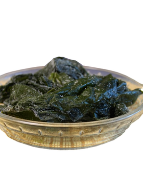 包邮海菜干货鲜薄嫩盐渍干海带扣半干包饭做汤拌菜海白菜500g