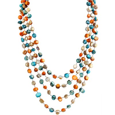 special复古个性女多层手工项链