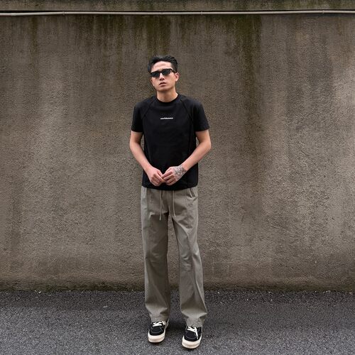 CNIE凡越【夏季神裤】矮个子男生裤长冰感休闲直筒裤男宽松