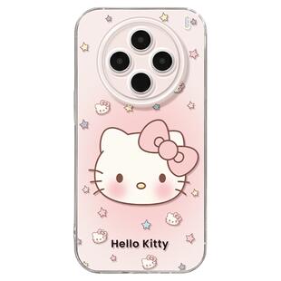 适用vivox300手机壳ultra女款x100s保护套x80pro硅胶x70全包防摔x60透明50新款x200钻石vivo好看KT猫pro+软外