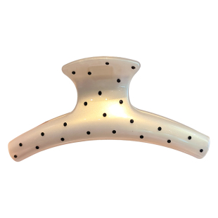 BlingBling细闪高级感鲨鱼夹气质温柔波点撞色发抓发夹洋气抓夹女