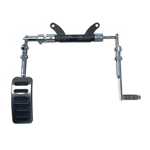 油门左迁改装件残疾人C5专用 右脚改左脚 免打孔 自动挡汽车通用