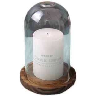 烛光晚餐蜡烛灯罩家用香薰烛台防风罩供佛酥油灯挡风玻璃罩子户外