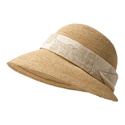 疯帽子渔夫帽出游清新夏季蝴蝶结