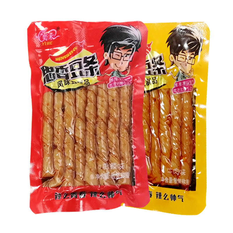 麻辣豆制品小包装豆条奕禾