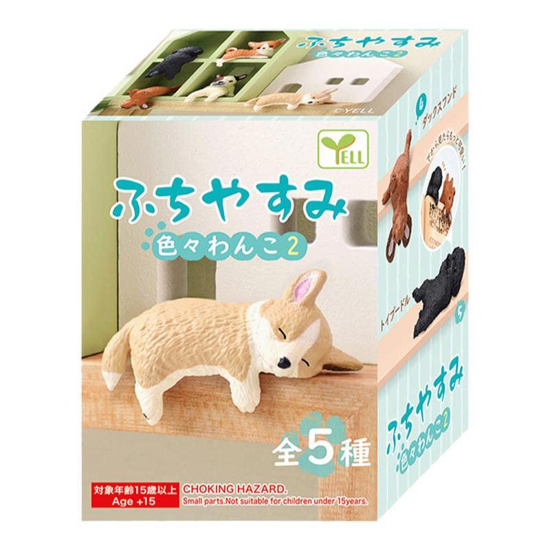 日本进口边缘休息小猫盲盒手办