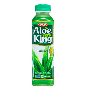 OKF韩国进口库拉索芦荟饮料健康蔬菜饮料aloe vera500ml