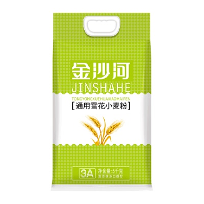 金沙河白面馒头5KG*1袋装面粉5kg