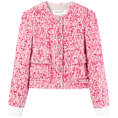 MissSixty小香风花式呢外套