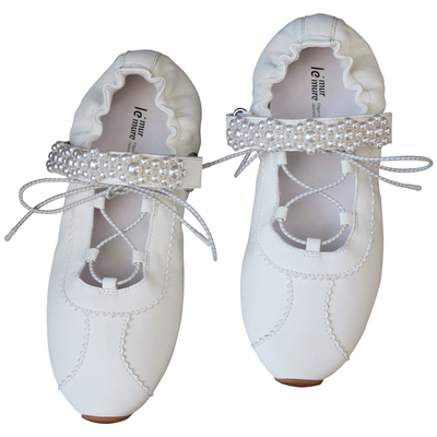 Le'Murmure手工钉珠玛丽珍鞋