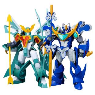 创模玩 魔动王 拼装模型 87005 超级光能使者 风暴使者 风飘侠