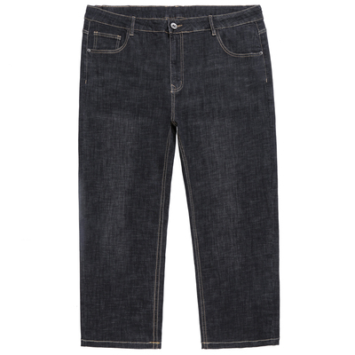 冬天加绒牛仔裤宽松直筒