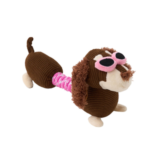 元気喵丨zeze狗狗拔河绳结玩具磨牙洁齿耐咬自嗨解闷宠物发声玩具