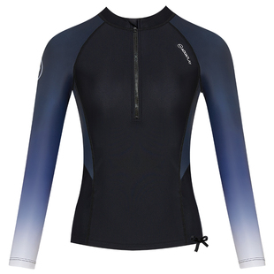 AquaPlay安泊来泳衣女温泉浮潜长袖游泳衣防晒速干水母潜水服女