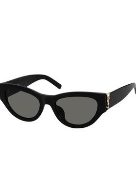 saintlaurent潮流猫眼太阳镜