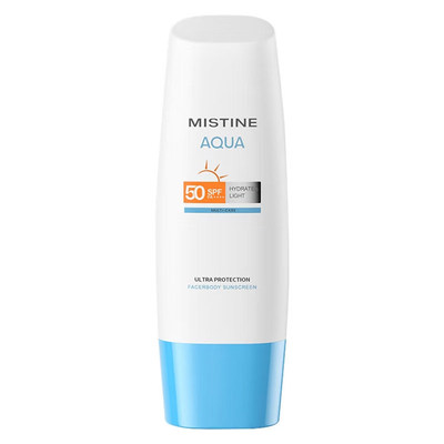 泰国小qmistine防晒霜spf50水乳