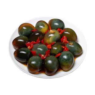 鹌鹑蛋无铅工艺松花小皮蛋糖心变蛋皮蛋新鲜溏心鹌鹑皮蛋