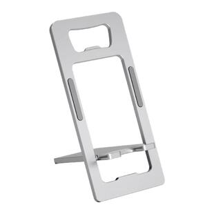 手机支架卡片式通用铝合金可折叠创意开瓶器桌面多功能便携支撑架超薄迷你懒人直播床头看电视追剧手机架支架