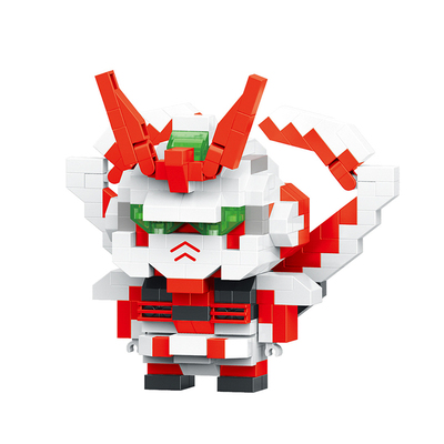 科幻机甲积木男孩子礼物高达玩具