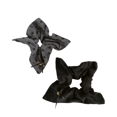 学院少女风！蝴蝶结发圈韩系甜感