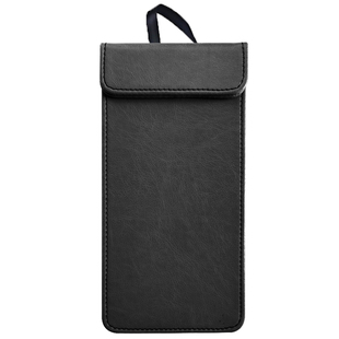 加厚皮餐厅点菜夹本账单菜单夹子买单收银票据夹板磁吸A4写字板夹