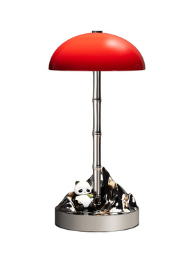 贝汉美熊猫台灯摆件教师节礼物