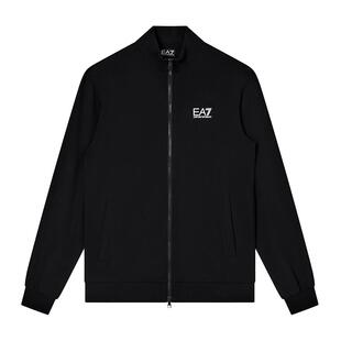 EMPORIO ARMANI/阿玛尼EA7/秋冬情侣款立领拉链开衫卫衣夹克外套