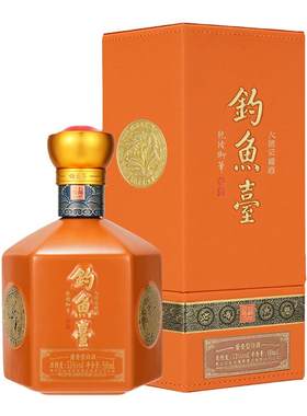 礼盒装酱香型白酒钓鱼台