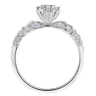 梵尼洛芙 誓诺钻戒正品18K金定制群镶订婚结婚求婚钻石戒指女真钻