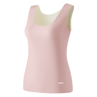 大嘴猴保暖背心女士无痕加绒加厚德绒发热上衣女款2026新款秋冬季