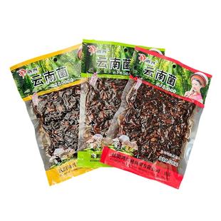 云南特产鸿兴野生菌即食松茸菌鸡枞菌牛肝菌酱麻辣油鸡枞菇云南菌