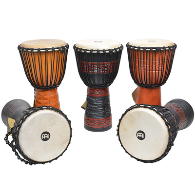 (包顺丰)德国麦尔ADJ系列非洲鼓10寸整木掏空手鼓MEINL12寸非洲鼓