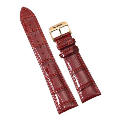 华为gt4表带gt3表带真皮gt3pro新款gt2华为watch4pro女款牛皮腕带