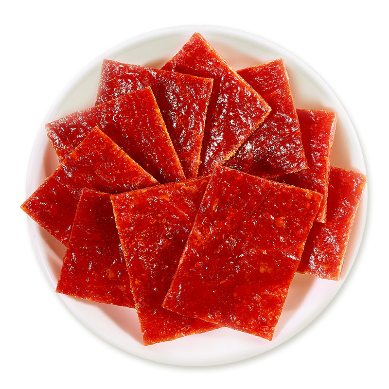 来伊份居司令精制猪肉脯500g肉香