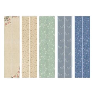 四尺对开国展楹联书法作品纸投展比赛五言七言对联纸空白手写微喷宣纸毛笔专用蜡染半生半熟古风比赛创作纸