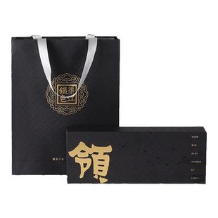 安化黑茶旗舰店湖南特产官方正品渠江薄片铁色商务茶叶礼盒装一级