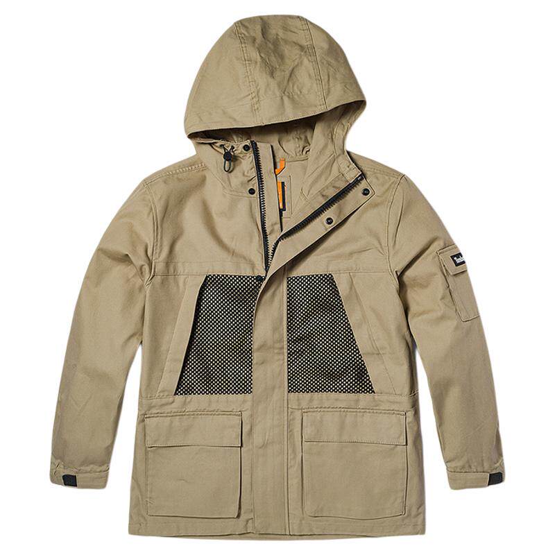 Timberland添柏岚运动户外男款防泼水防风夹克连帽休闲外套A6PZH