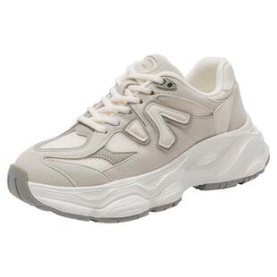 大东官方厚底配阔腿裤的老爹鞋女款2026新款春季超好看休闲运动鞋