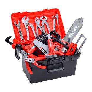 儿童工具箱玩具套装男孩仿真维修电钻工具台修理箱宝宝组装拧螺丝