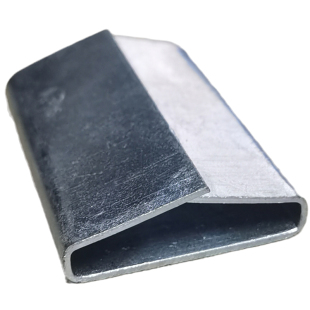 32mm宽铁皮打包扣 气动打包机专用 钢带卡扣镀锌带扣冷轧灰扣