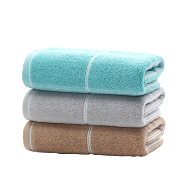 3条装运动擦汗加大全棉洗澡毛巾