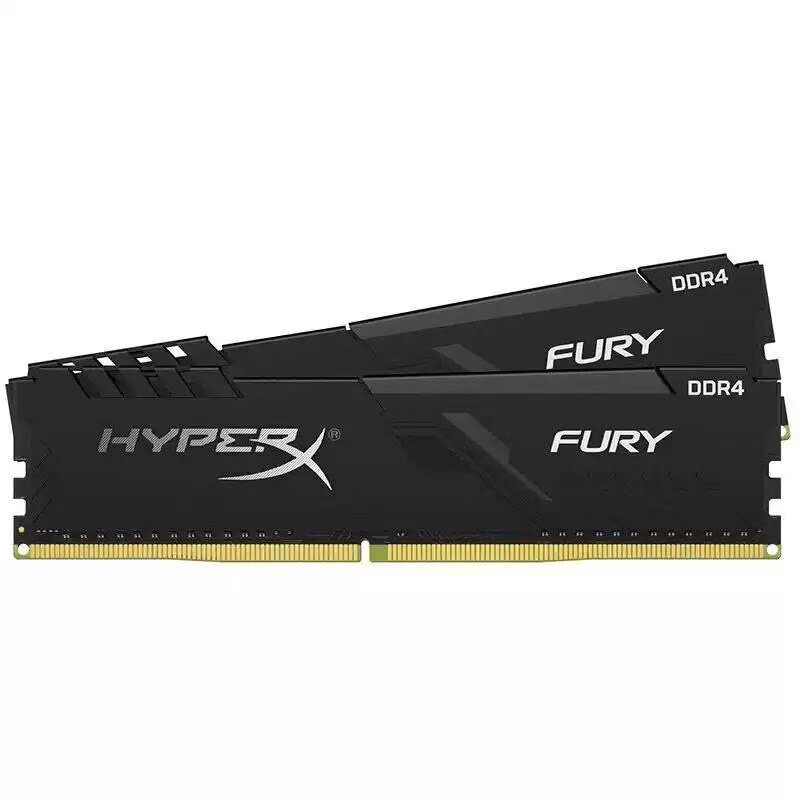 内存条金士顿DDR4 8G 16G 32G 2400 2666 3200 3600 骇客神条台式