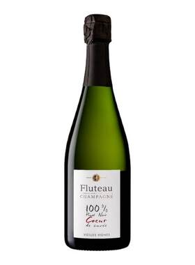 「识酒猫」法国小农香槟Fluteau福笛老藤香槟起泡葡萄酒750ml