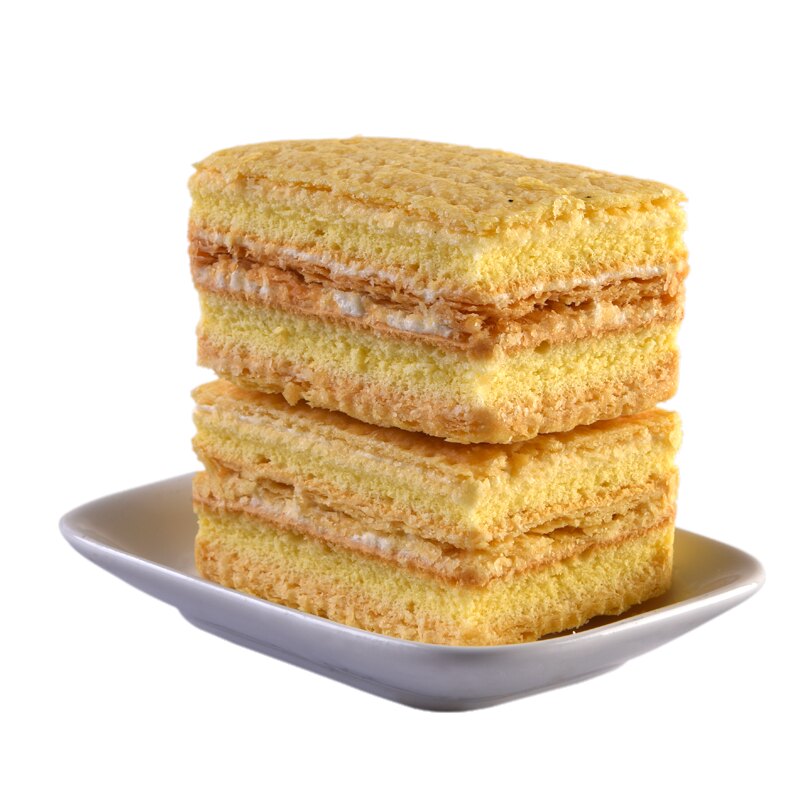 木糖醇拿破仑奶油夹心蛋糕多口味