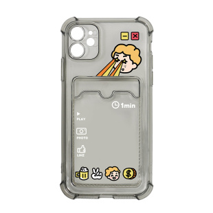 和风猫饭原创可插卡照片iphone1716promax/15/14promax手机壳适用苹果13mini/12/11pro卡包相框华为Mate60pro