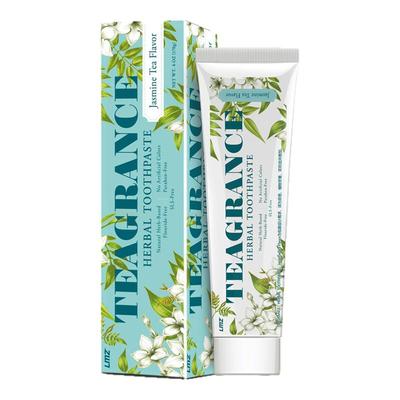 两面针龙井茉莉茶清牙膏不含氟