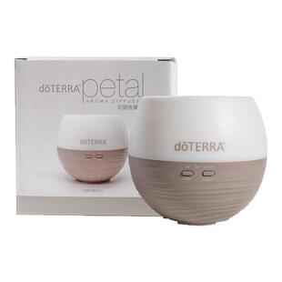 美国doTERRA多特瑞精油官网正品新版花瓣香薰机超声静音香薰加湿