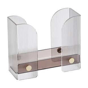 台面擦手纸巾盒厨房卫生间亚克力台式纸巾盒架家用桌面立式抽纸盒