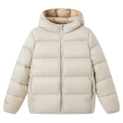 波司登2025新款男女童连帽羽绒服