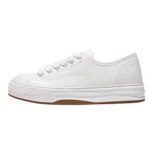 feiyue/飞跃女鞋帆布鞋女2026春季新款厚底百搭小白鞋潮流休闲鞋